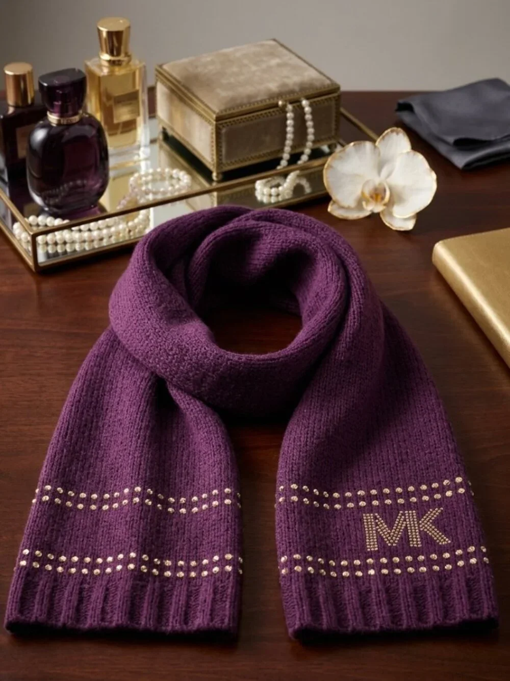 MICHAEL Michael Kors winter knit scarf